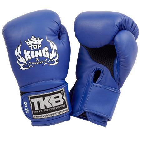 Top King Blue "Super Air" Boxhandschuhe