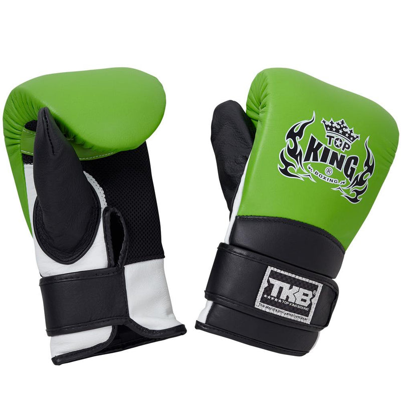 Top King Green Triple Tone Bag Handschuhe mit geschlossenem Daumen